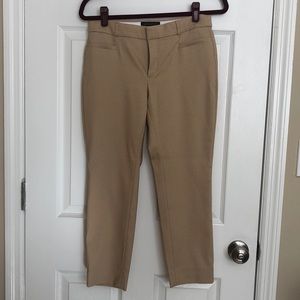 Banana Republic Factory Sloan Crop Pant - Khaki